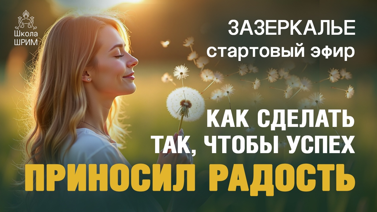 Зазеркалье 36. Как сделать так чтобы успех приносил радость Зазеркалье 36. Как сделать так, чтобы успех приносил радость